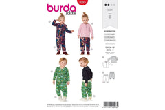 Schnittmuster burda kids - Kombination 9293