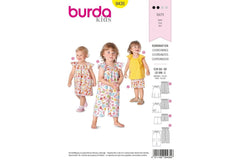 Schnittmuster burda kids - Kombination 9435