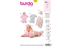 Schnittmuster burda kids - Kombination 9636