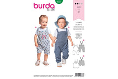 Schnittmuster burda kids - Latzhose 9337