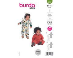 Schnittmuster burda kids - Overall 9232