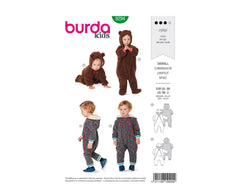 Schnittmuster burda kids - Overall 9294