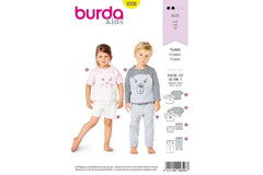 Schnittmuster burda kids - Pyjama 9326