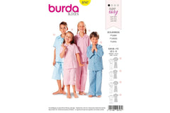 Schnittmuster burda kids - Schlafanzug 9747