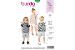 Schnittmuster burda kids - Shirt 9322