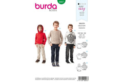 Schnittmuster burda kids - Sweater 9407