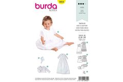 Schnittmuster burda kids - Taufkleid 9804
