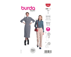 Schnittmuster burda style - Kleid & Shirt 5792