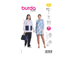 Schnittmuster burda style - Bluse 5800