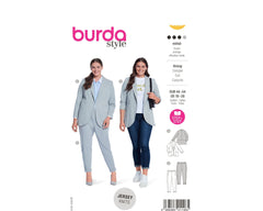Schnittmuster burda style - Anzug 5935 - Plus Size