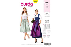 Schnittmuster burda style - Dirndl 6268