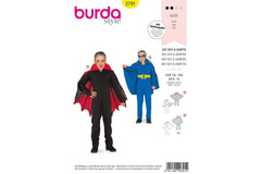 Schnittmuster burda style - Fantasy - Bat-Boy & Vampir 2791