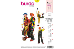 Schnittmuster burda style - Fantasy - Clown 2477