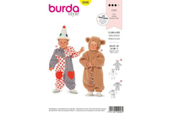 Schnittmuster burda style - Fantasy - Clown & Bär 4946