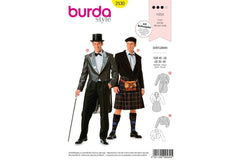 Schnittmuster burda style - Fantasy - Gentleman 2530