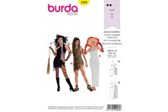 Schnittmuster burda style - Fantasy - Hexe & Fliegenpilz 2469