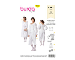 Schnittmuster burda style - Fantasy - Historische Unterwäsche 7156