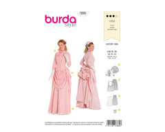 Schnittmuster burda style - Fantasy - History 1888 7880