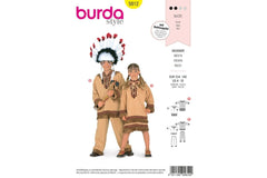 Schnittmuster burda style - Fantasy - Indianer 5812