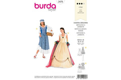 Schnittmuster burda style - Fantasy - Kaiserin & Wäscherin 2479