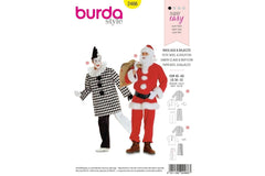 Schnittmuster burda style - Fantasy - Nikolaus & Bajazzo 2466