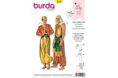 Schnittmuster burda style - Fantasy - Orient-Kombination 2526