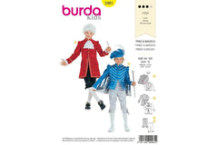 Schnittmuster burda style - Fantasy - Prinz & Amadeus 2461
