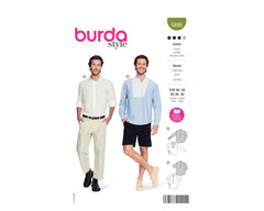 Schnittmuster burda style - Hemd 5895 - Herren