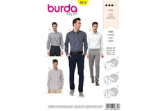 Schnittmuster burda style - Hemd 6874 - Herren