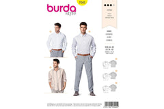 Schnittmuster burda style - Hemd 7045 - Herren