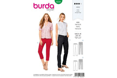Schnittmuster burda style - Hose 6534
