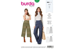 Schnittmuster burda style - Hose 6573
