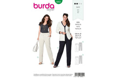 Schnittmuster burda style - Hose 6952 - Plus Size
