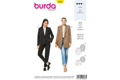 Schnittmuster burda style - Jacke 6463