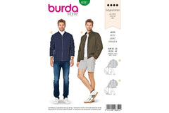 Schnittmuster burda style - Jacke Herren 6351
