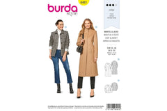 Schnittmuster burda style - Jacke & Mantel 6461