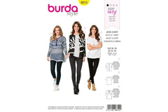 Schnittmuster burda style - Jacke & Shirt 6610