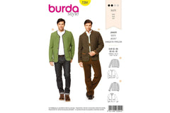 Schnittmuster burda style - Janker 7291 - Herren