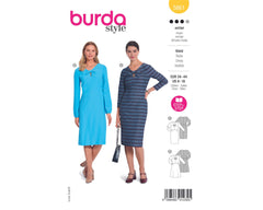 Schnittmuster burda style - Kleid 5861