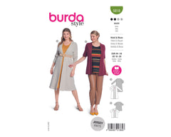 Schnittmuster burda style - Kleid 5818 - Plus Size