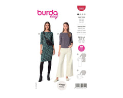 Schnittmuster burda style - Kleid & Shirt 5985