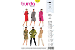 Schnittmuster burda style - Mantel 8292