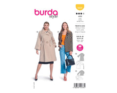 Schnittmuster burda style - Mantel & Jacke 5824