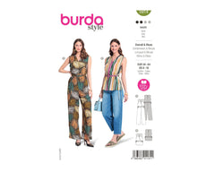Schnittmuster burda style - Overall & Bluse 5914
