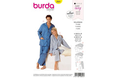 Schnittmuster burda style - Schlafanzug 2691