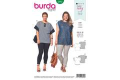 Schnittmuster burda style - Shirt 6445 - Plus Size
