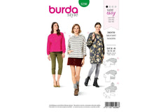 Schnittmuster burda style - Sweater 6296
