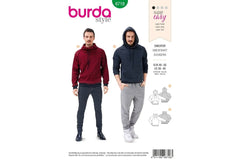 Schnittmuster burda style - Sweater 6718 - Herren