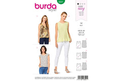 Schnittmuster burda style - Top 6501