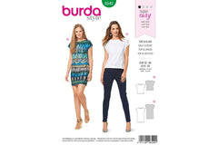 Schnittmuster burda style - Top & Kleid 6540